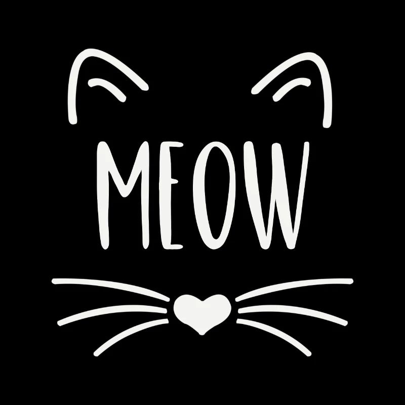 Cat, meow, meow