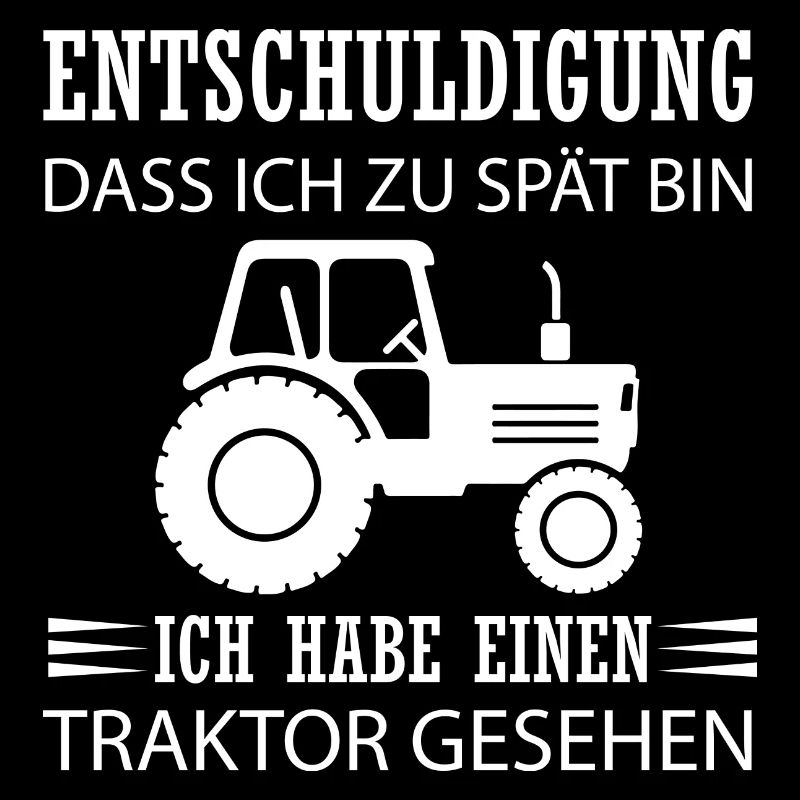 Ich habe einen Traktor gesehen