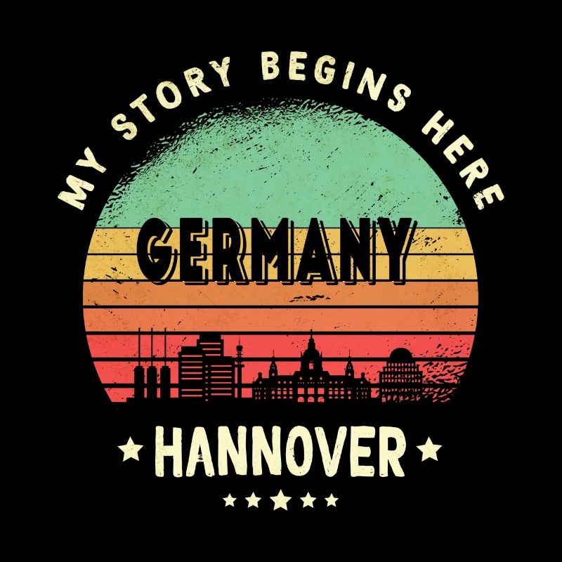 Hannover Germany skyline design