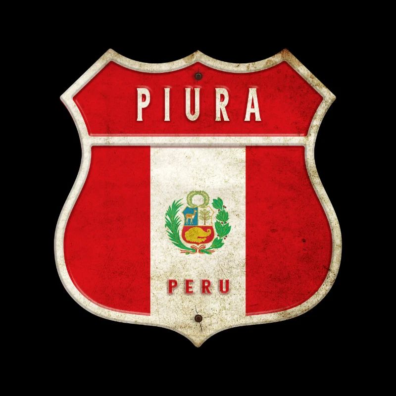 Drapeaux de Piura Pérou