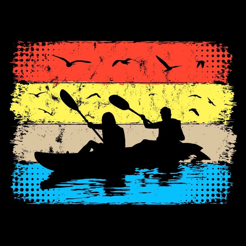 Retro Kayaking - Kayaking - Canoeing & Rowing