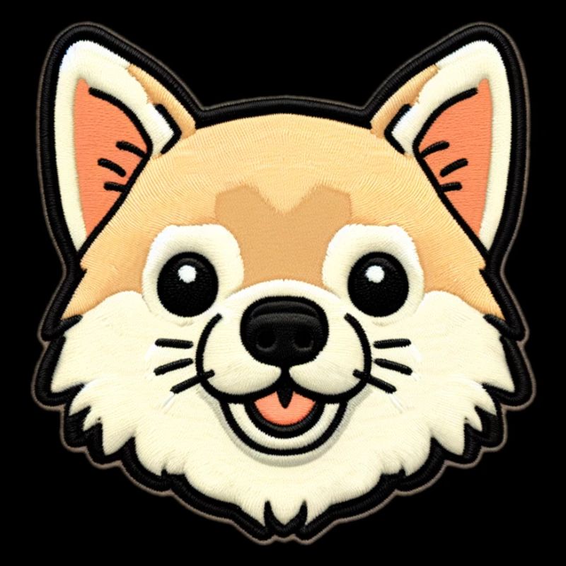 Kuscheliger Corgi Patch