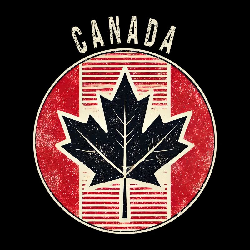Motif de feuille d'érable du Canada