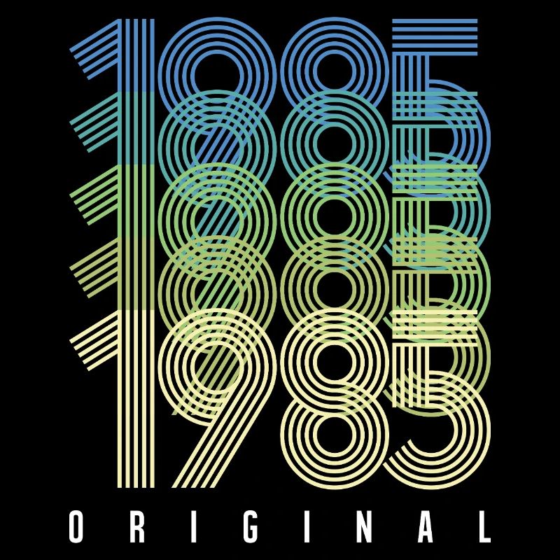 Concentric Year Rings 1965 2015