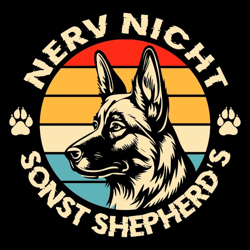 Schäferhund Geschenke Hund Herrchen Gassi