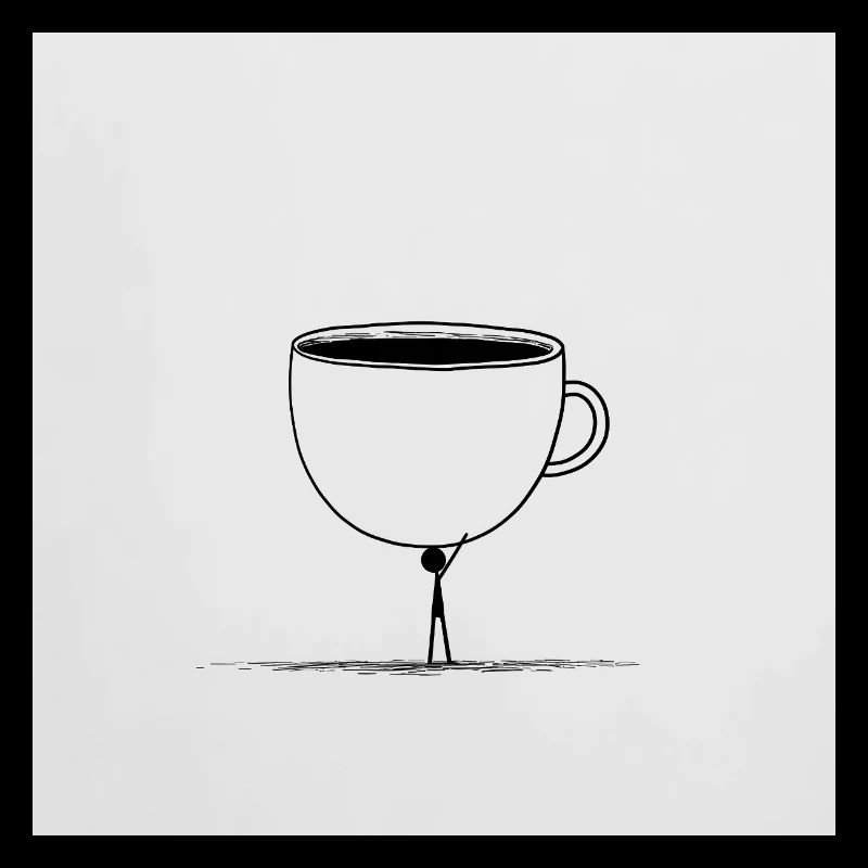 Kaffee? Nur in Eimern, bitte!