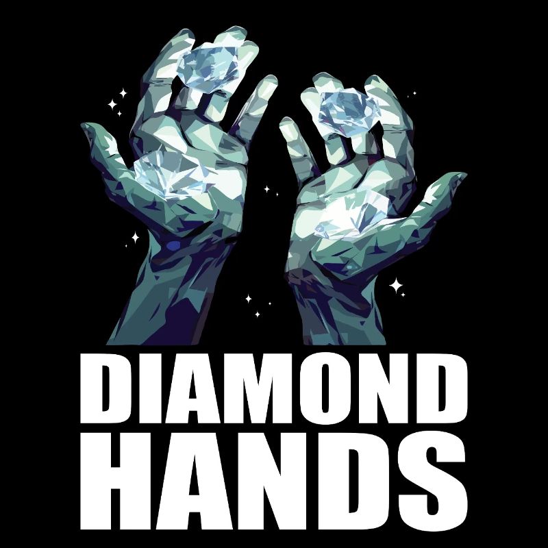 Commerce de mains de diamants