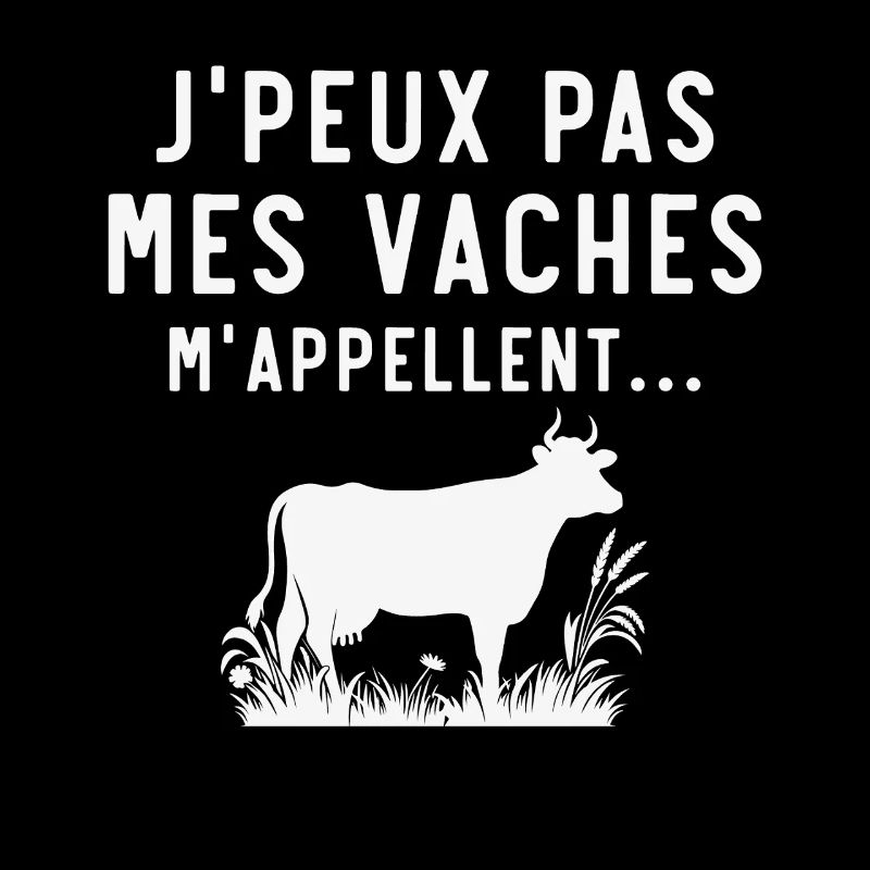 J'peux pas mes vaches m'appellent