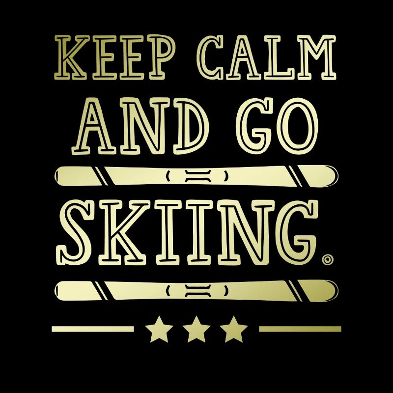Keep calm ski