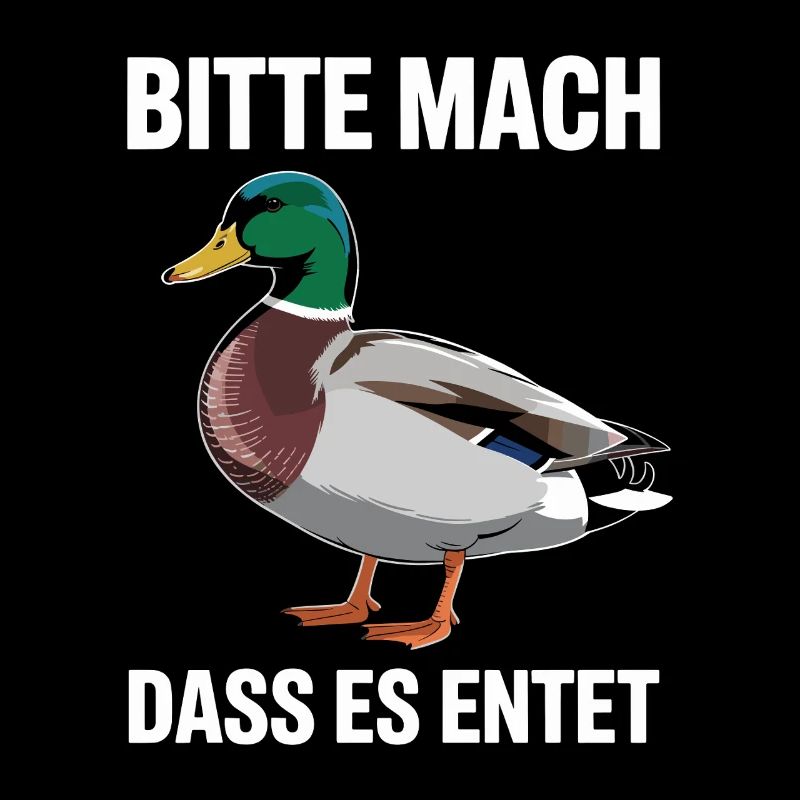 Canard s’il vous plaît Make It Duck en disant des canards drôles
