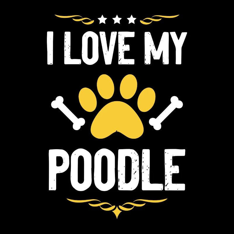 J’adore mon caniche