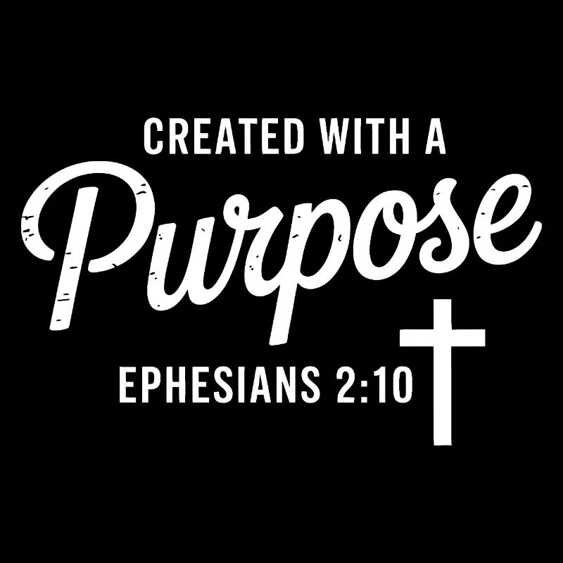 Purposeful Script Cross Ephesians 2:10
