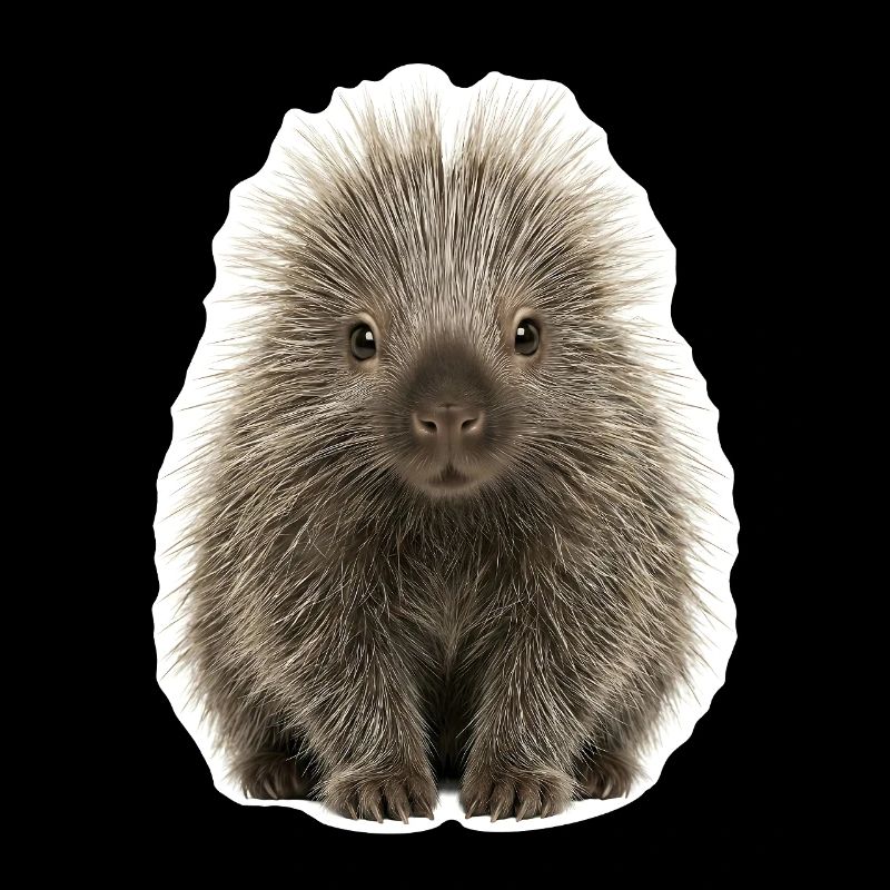 Putziges Stachelschwein - Niedlich