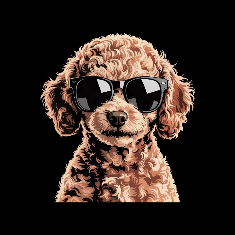 Caniche Jouet Marron
