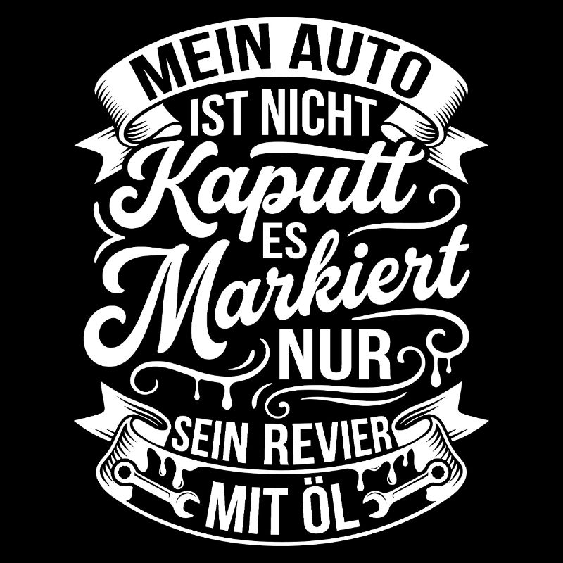 Mein Auto Markiert Sein Revier