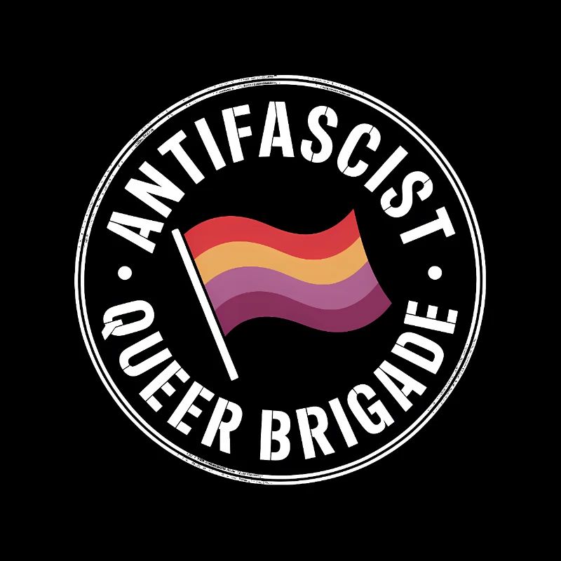 Antifascist Queer Brigade - Antifa Pride Merch
