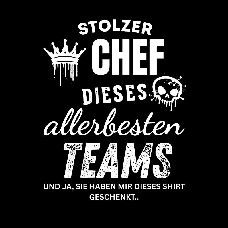 Fier Patron du Meilleur Cadeau de Chef d’Équipe