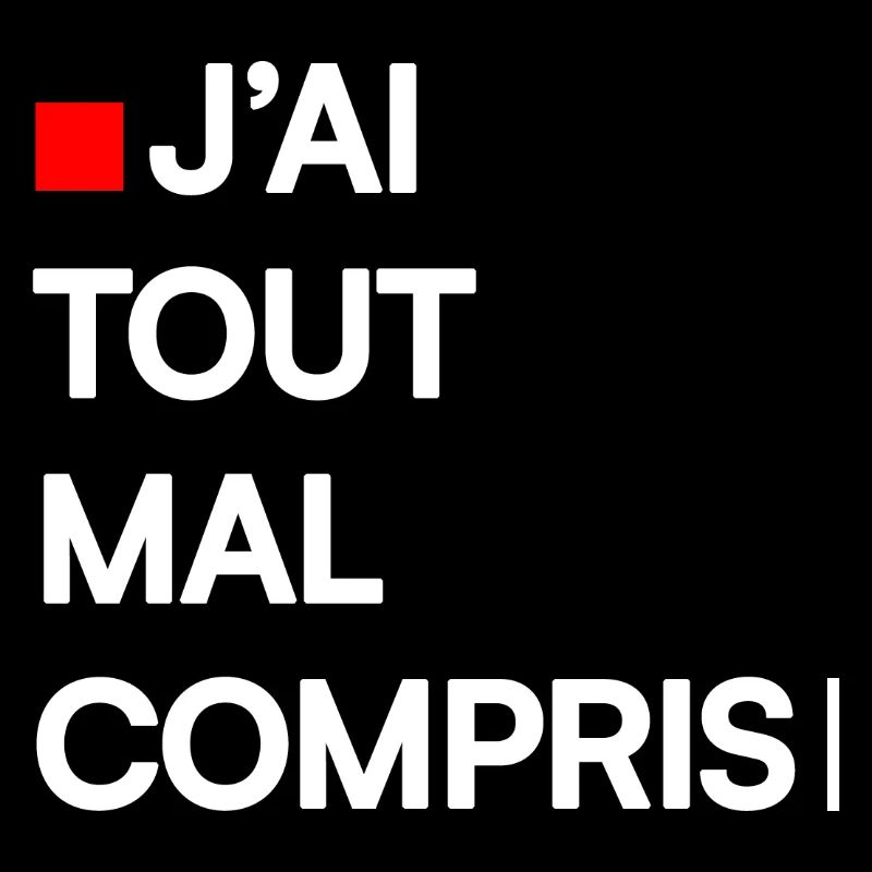 J’AI TOUT MAL COMPRIS | Humour autodérision