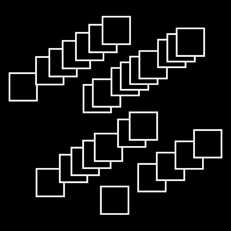 Nested Squares Cascade
