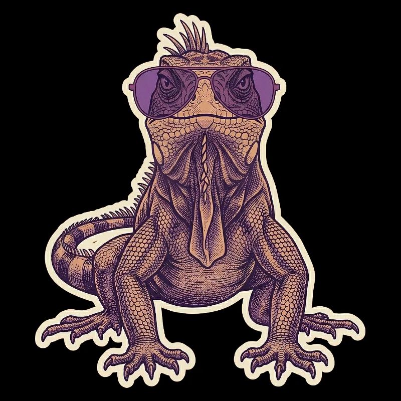 Funny Iguana Sunglasses