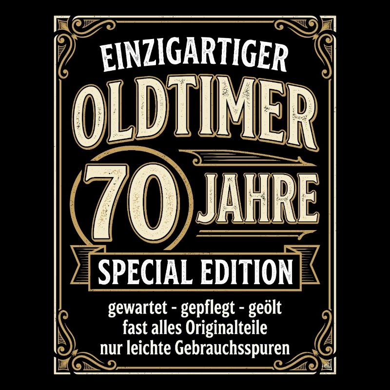 Einzigartiger Oldtimer 70 Jahre Special Edition