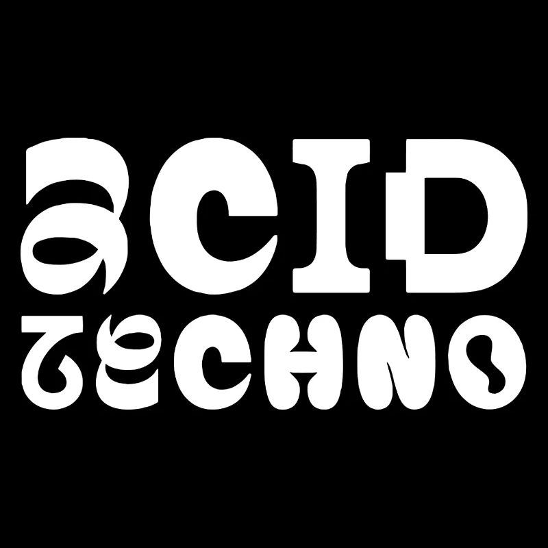 Acid Techno Pulse Typography