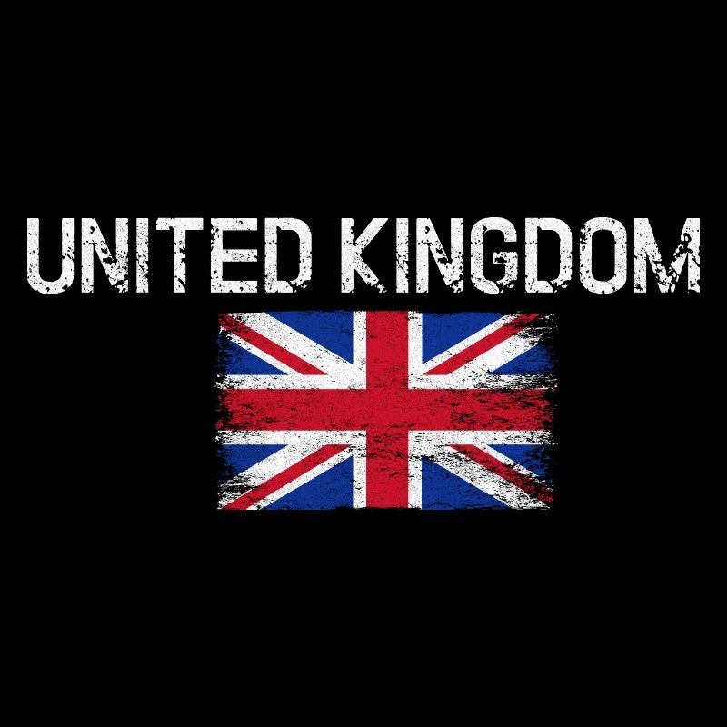 Impression du drapeau vieilli du Royaume-Uni