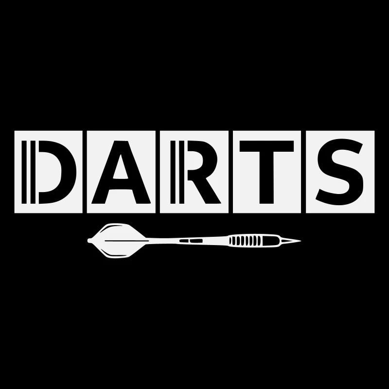 Darts motif with arrow detail