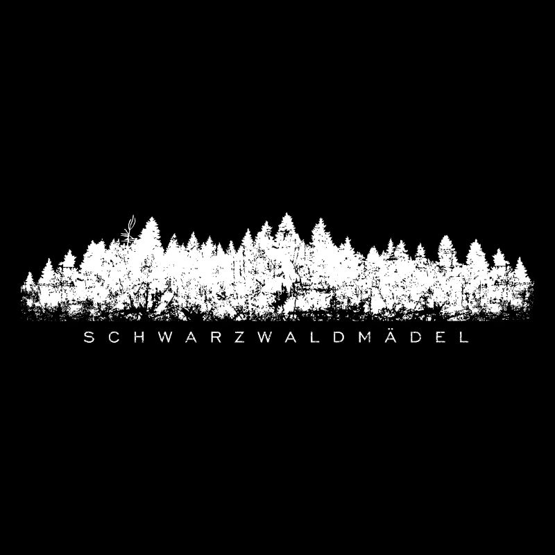 Schwarzwald (Vintage/Weiß) Schwarzwaldmädel