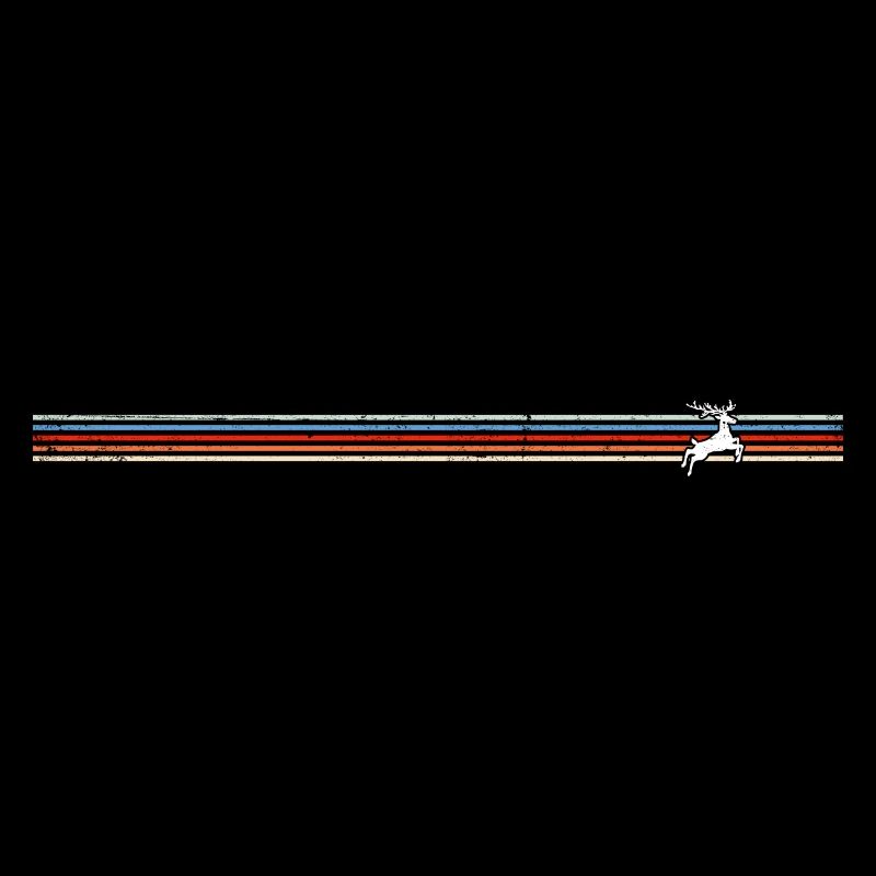 Silhouette de pilote à rayures rétro