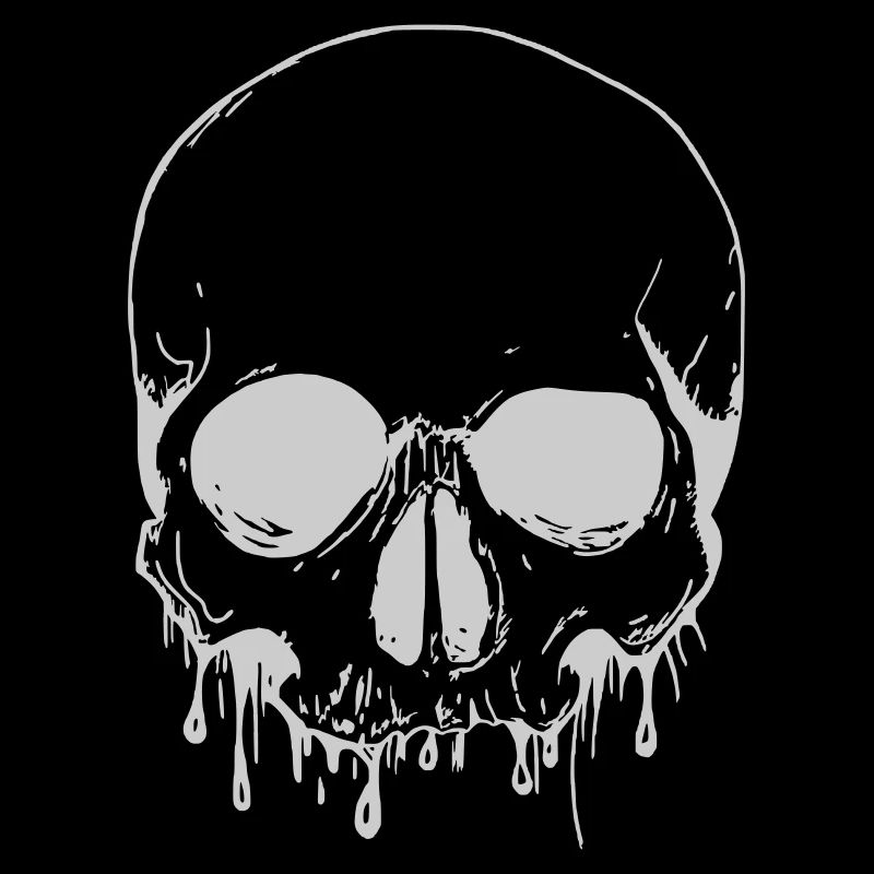 Skull in Silver - Schädel in Silber