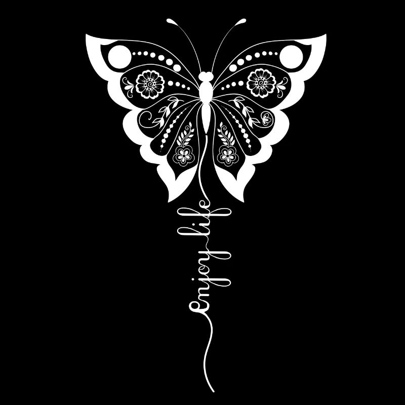 Floral Butterfly Script