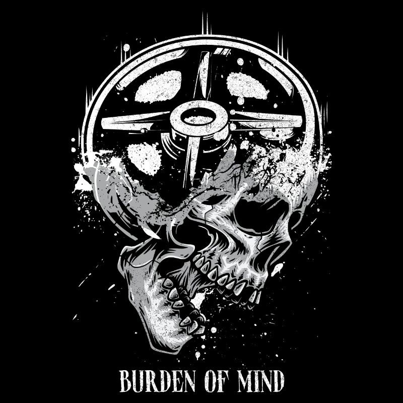 Burden of Mind Skull Wheel