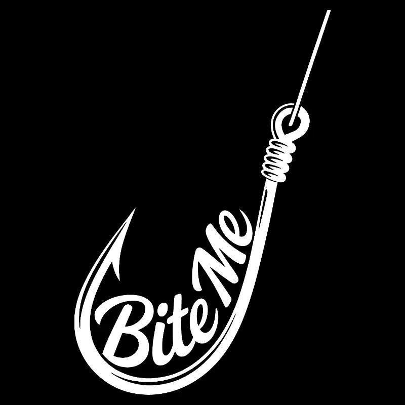 Bite Me Hook Silhouette Tee