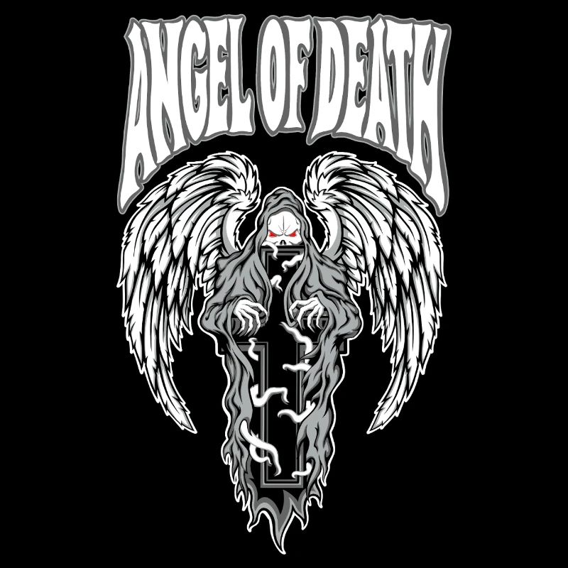 Todesengel Gotik-Emblem