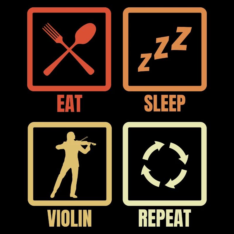Eat Sleep Violin Repeat