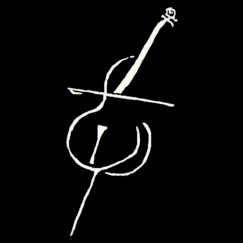 Violoncelle blanc pur