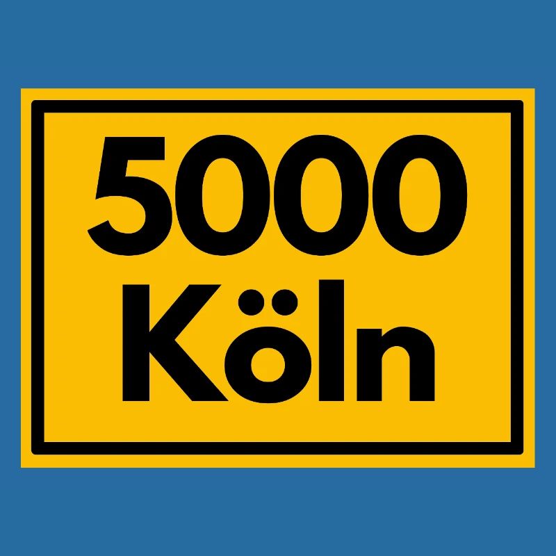 OLD POSTCODE POSTCODE RETRO 5000 COLOGNE - CATHEDRAL CITY