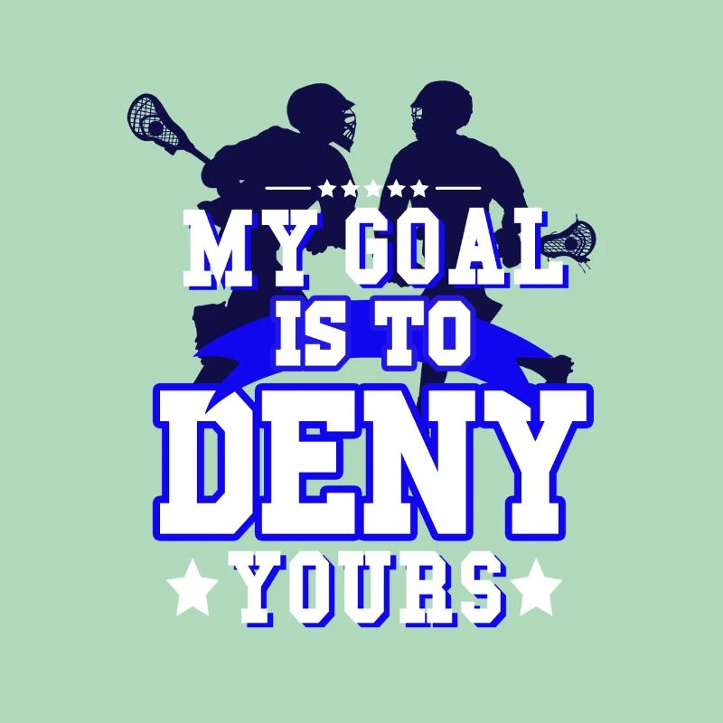 Mon objectif est de refuser votre conception de lacrosse