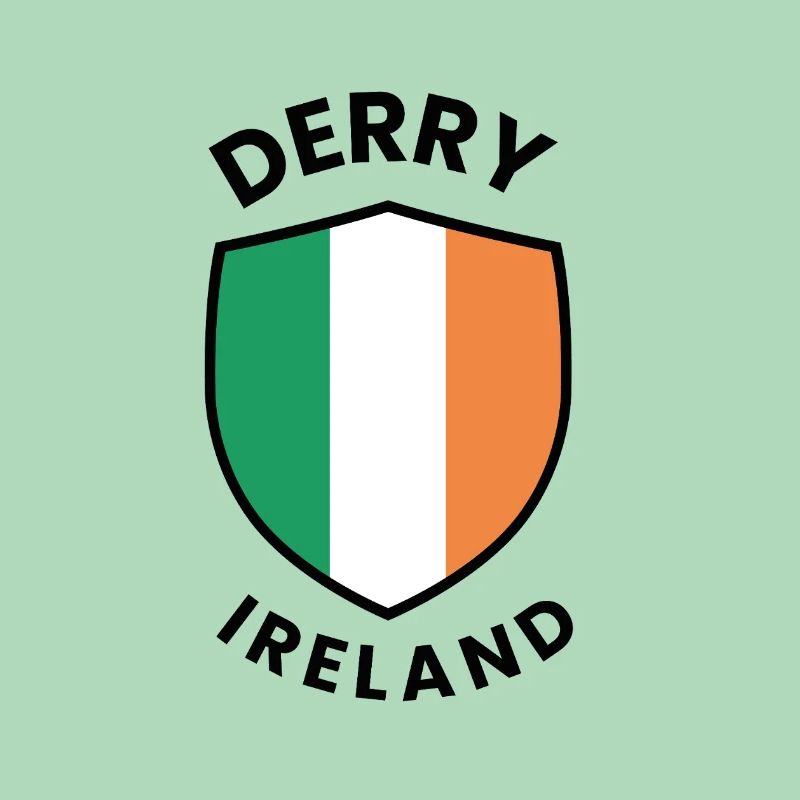 Conception du bouclier d’Irlande de Derry