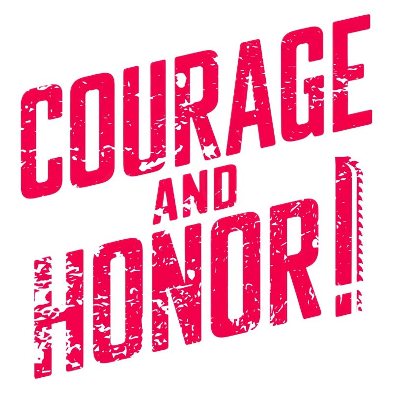 Courage and Honor Epic Marine Code scifi Space.