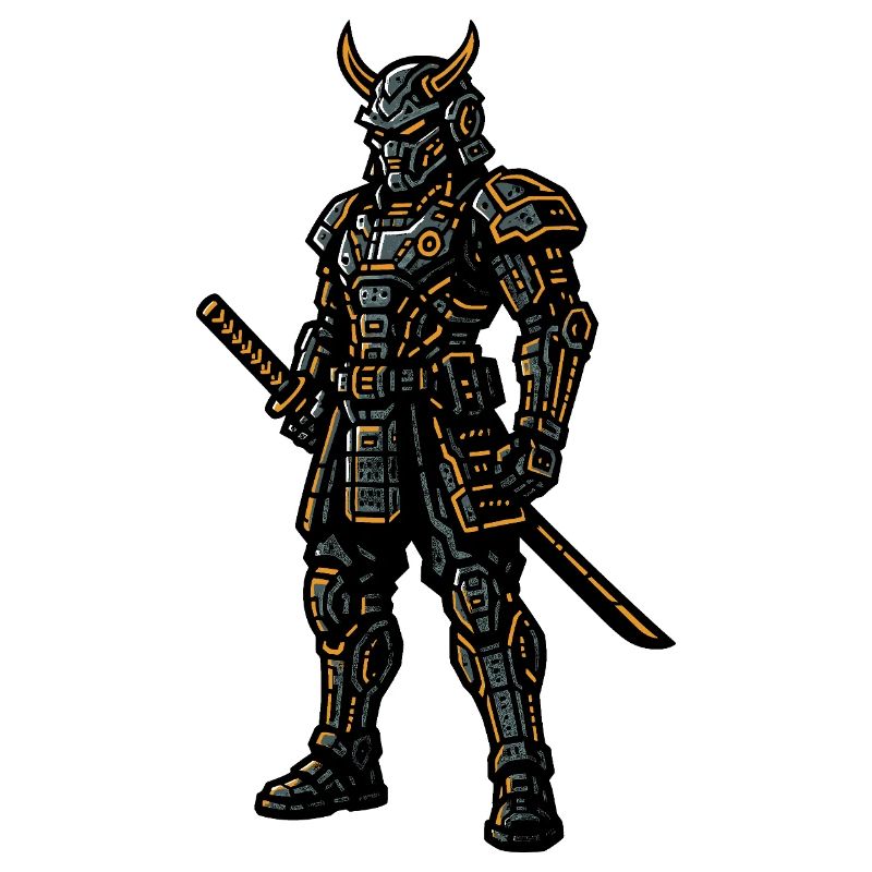 Cyberpunk Samurai
