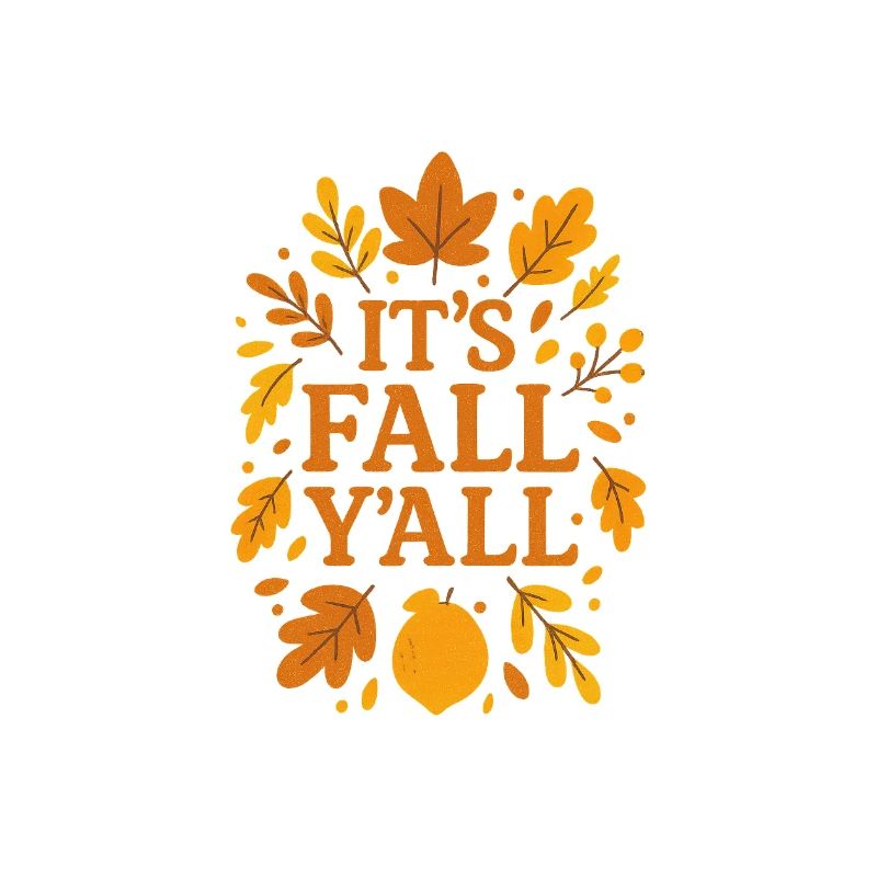 Conception de feuilles d’automne avec citrouille