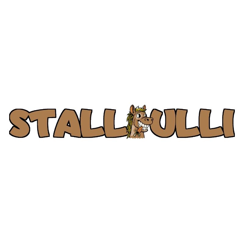 Stallpulli - Stall - Pferd Pferde Reiter Reiterin