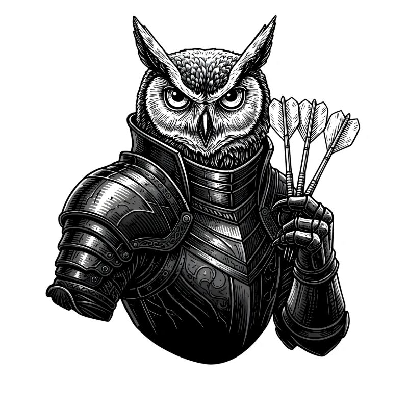 Fléchettes Hibou Poker Poker Fléchettes Feu