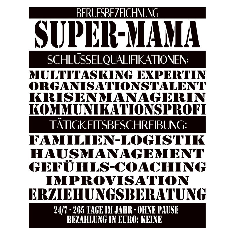 Super Mama – Multitâche sans pause