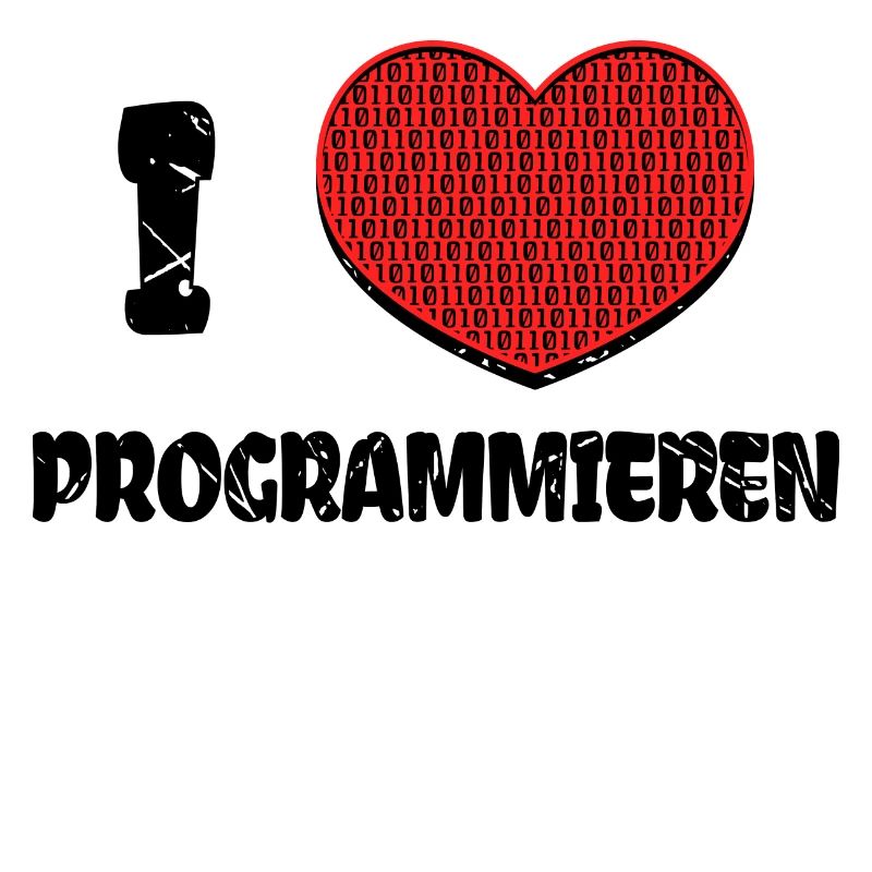Developer Herz Webentwickler Statement Computer