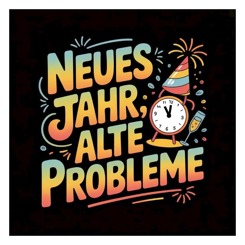 New Year, Old Problems – Celebration Motif