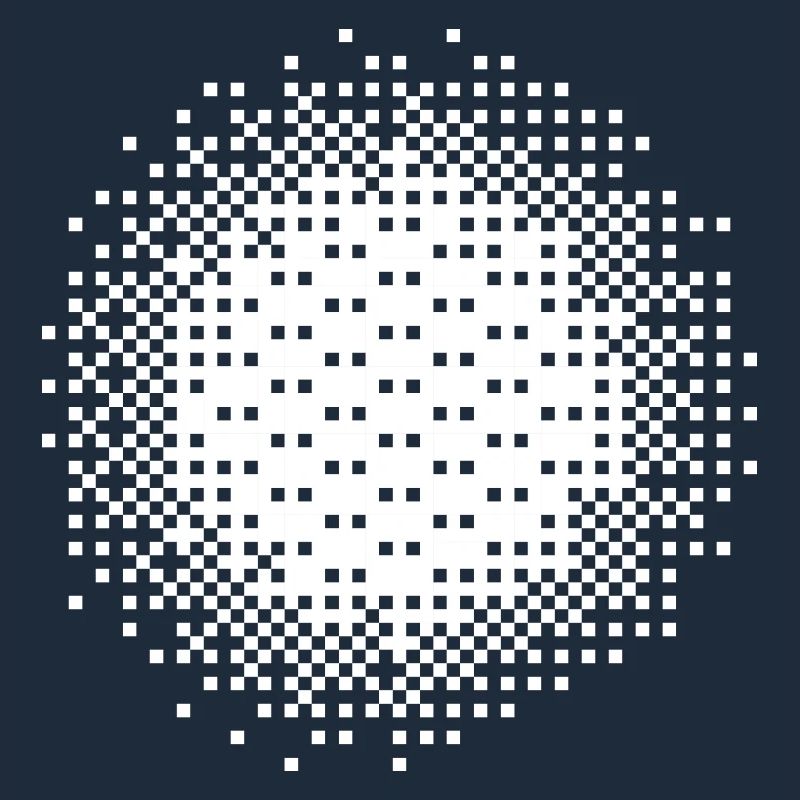 Geometric Dot Pattern design