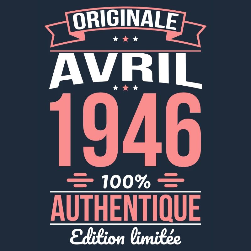 Anniversaire 80 ans - Originale - Avril 1946